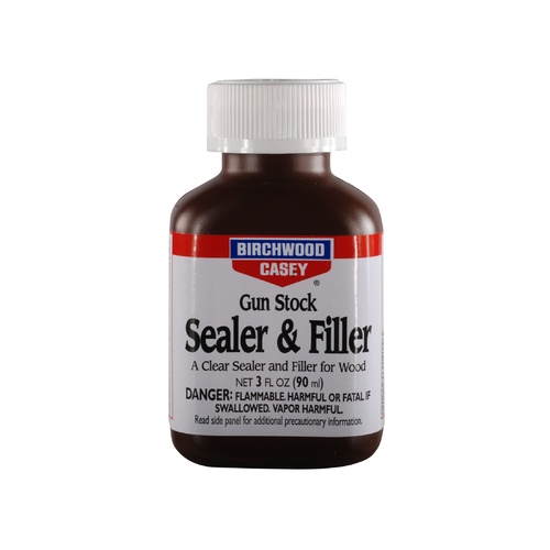 Birchwood Casey Gun Stock Clear Sealer & Filler 3 oz 23323