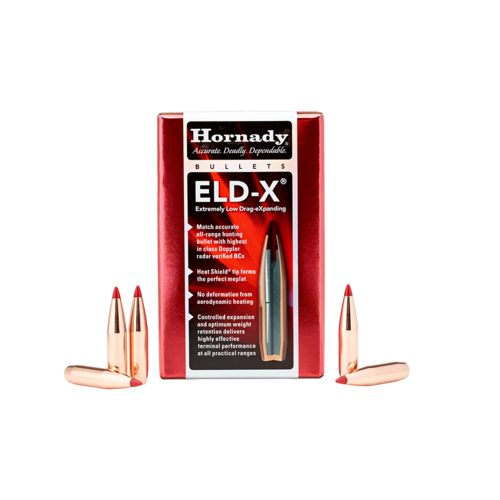 Hornady ELD-X® Rifle Projectiles  243 Cal 90gr 100 Pack