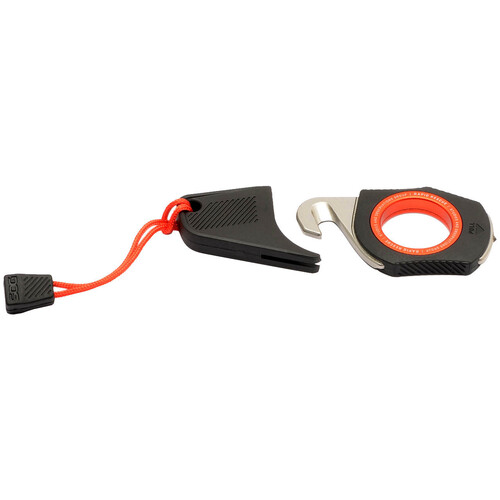 SOG Rapid Rescue Black + Red - Compact Pull-Ring Rescue Tool - 26-30-04-43 