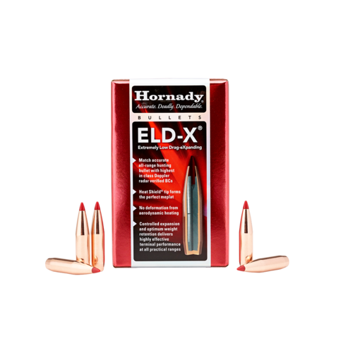 Hornady ELD-X® Rifle Projectiles  7mm .284" 162gr 100 Pack
