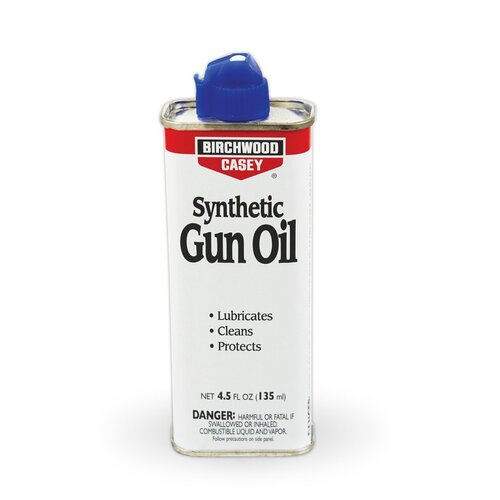 Birchwood Casey Synthetic Gun Oil Lubricant 4.5 oz Spout Can 44128