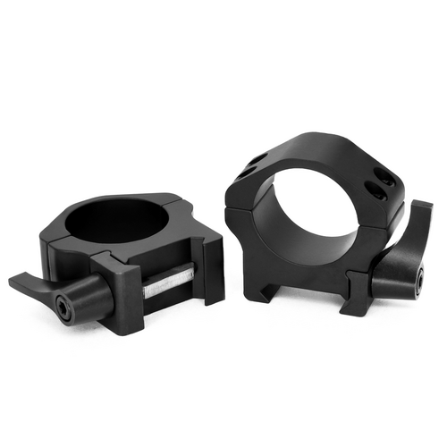 Warne Maxima Horizontal 1" Low QD Scope Matte Rings - 500LM