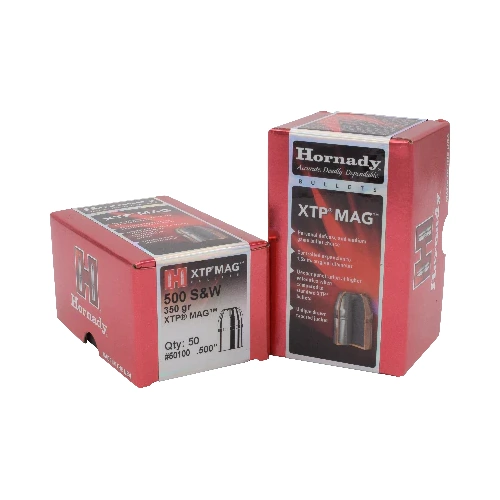 Hornady. 500 S&W (.500 Diameter) XTP/MAG 350gr Projectiles - 50100