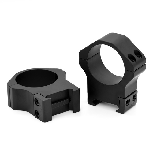 Warne Maxima Horizontal Steel 34mm High PA Scope Matte Rings - 522M