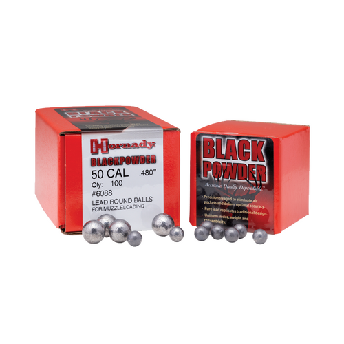 Hornady .433 44 Cal Round Ball Projectiles 100 pack - 6030