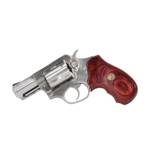 Pachmayr Renegade Wood Laminate Revolver Grip for Ruger SP101 Smooth Rosewood - 63070