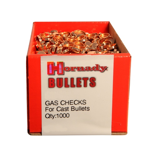Hornady 25 Cal Gas Checks 1000 pack - 7030