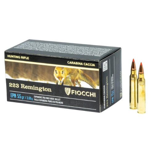 Fiocchi 223 Remington 55gr VMAX 50pk 55gr POLYMER TIP 70563500