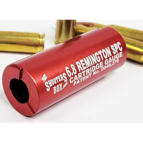The Shooters Box 6.8 Remington SPC Case & Cartridge Gauge