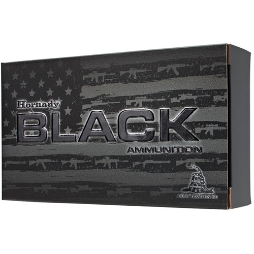 Hornady 223 Rem 75 grain BTHP Match Hornady Black Ammo 20 rd - 80267