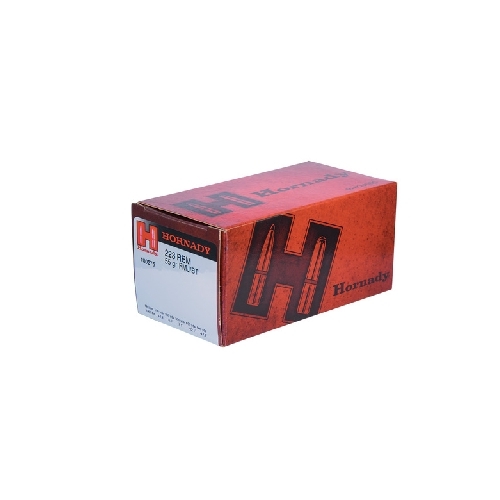 Hornady 223 Rem 55 grain FMJ/BT Hornady Custom Ammo 50 rd - 80275H