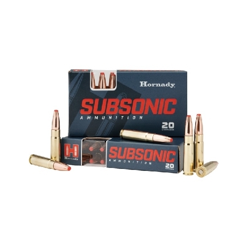 Hornady 300 Blackout 190 grain SUB-X Subsonic Ammo 20 rd - 80877