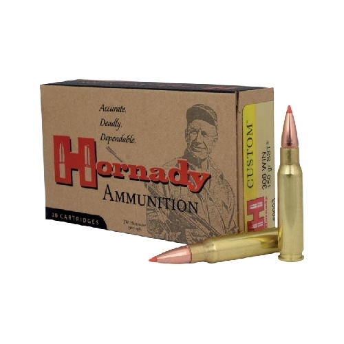 Hornady 308 Win 150 grain SST Hornady Custom Ammo 20 rd - 8093