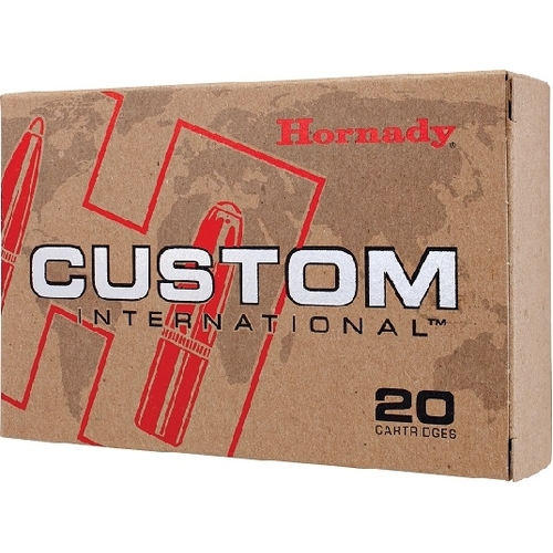 Hornady 308 Win 180 grain SP Custom International Ammo 20 rd - 80993