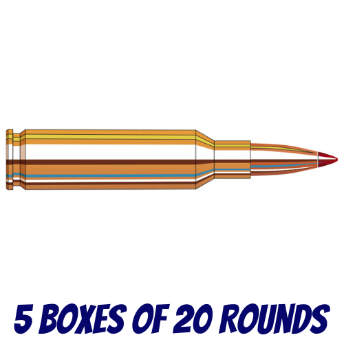 Hornady 6.5 Creedmoor 140gr ELD Match - 5 Boxes Of 20 Rounds - 81500-100PK