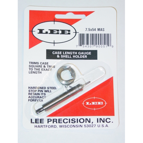 Lee Case Length Gage & Holder 7.5x54mm French MAS 90051