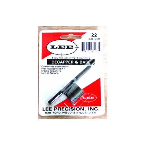 Lee Decapper & Base 22 Caliber 90103