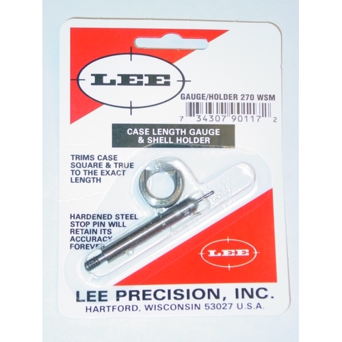 Lee Case Length Gauge & Holder 270 WSM 90117