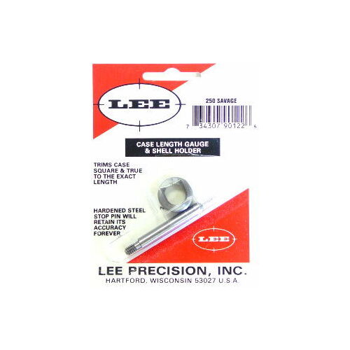 Lee Case Length Gauge & Holder 250 Savage 90122