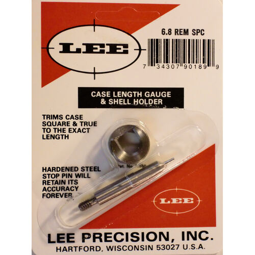 Lee Case Length Gauge & Holder 6.8 REM SPC  90189
