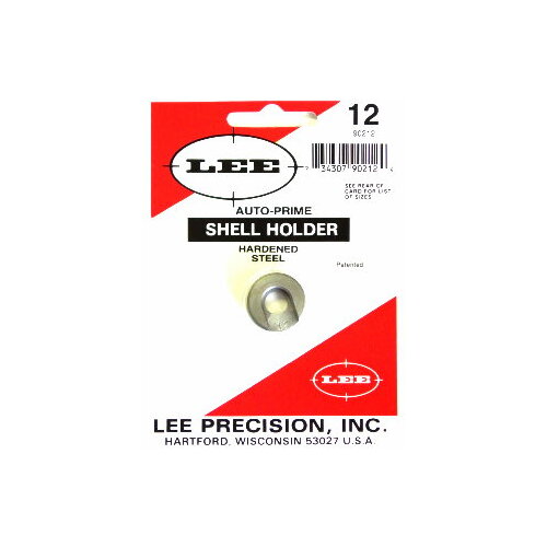 Lee Auto Prime Hand Priming Tool Shellholder #12 (6mm PPC, 6.5 Grendel, 7.62x39mm) 90212