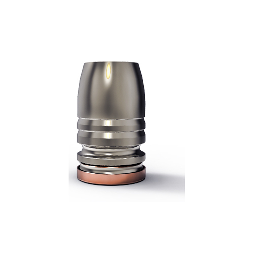 Lee 6-Cavity Bullet Mold 452-300-RF 45 Colt (Long Colt), 454 Casull (452 Diameter) 300 Grain Flat Nose Gas Check - 90228