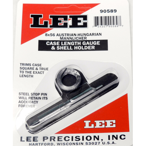 Lee Case Length Gauge & Holder 8X56 MANN 90589