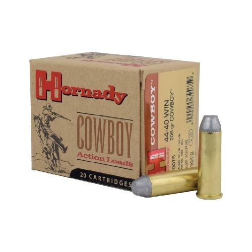Hornady 44-40 Winchester 205 grain Cowboy Ammo 20 rd - 9075