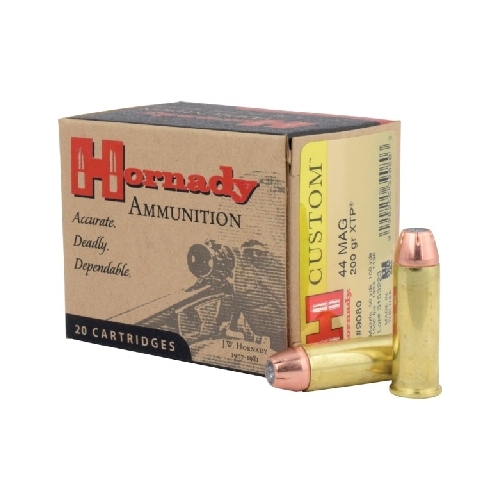 Hornady 44 Mag 200 grain JHP/XTP Hornady Custom Ammo 20 rd - 9080