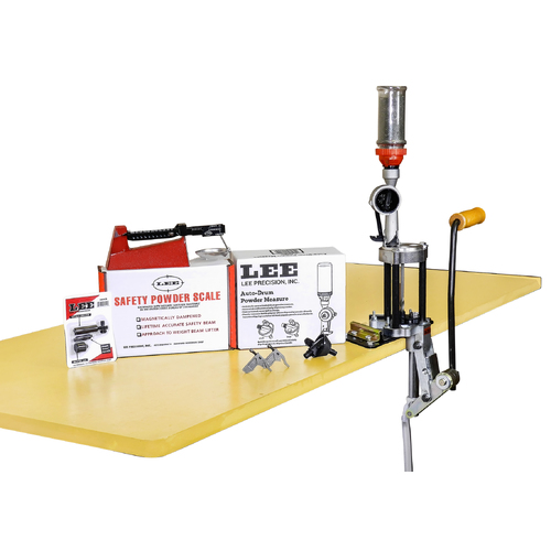 Lee 4 Hole Turret Press with Auto Index Value Kit 90928