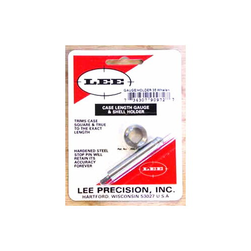 Lee Case Length Gauge & Holder 35 Whelen 90972