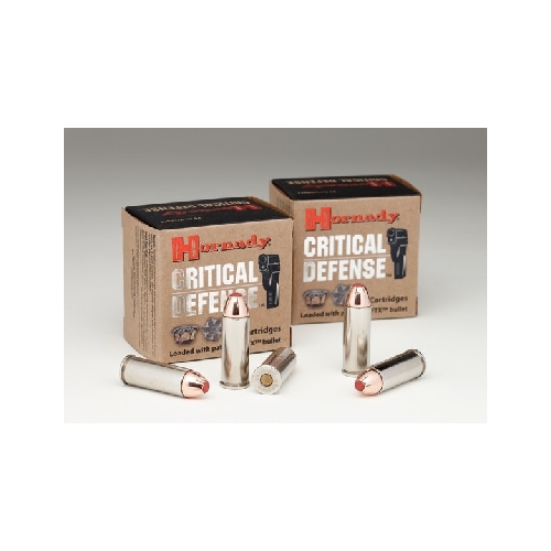 Hornady 45 Colt 185 grain FTX Critical Defence Ammo 20 rd - 92790