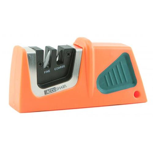 Accusharp Compact Pull-Through Sharpener - Orange/Green 081C
