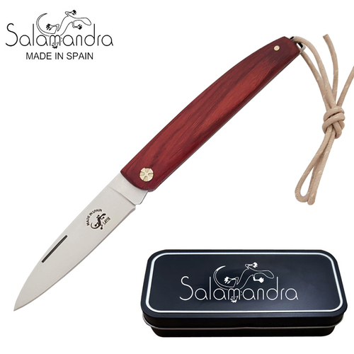 Salamandra Violet Palisander Wood Pocket Knife 175mm - A100081