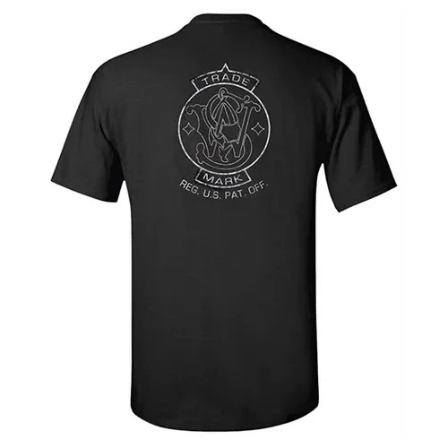 Smith & Wesson Trade Mark Tee in Black - 2XL