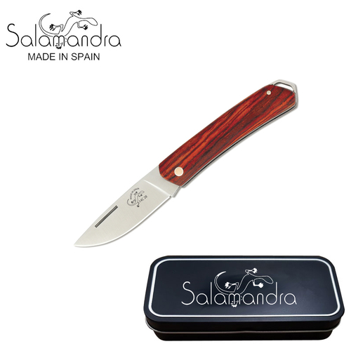 Salamandra Cocobolo Wood Pocket Knife 140mm - A158023