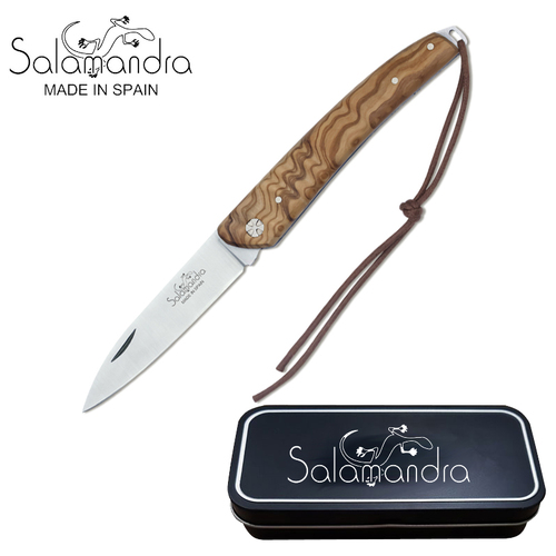 Salamandra Olive Wood Pocket Knife 175mm - A160011