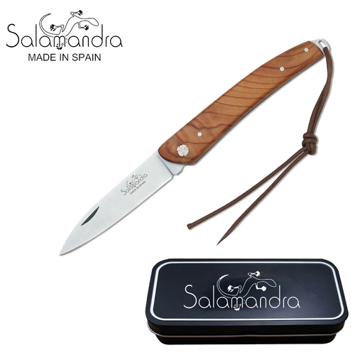 Salamandra Yew Wood Pocket Knife 175mm - A160041