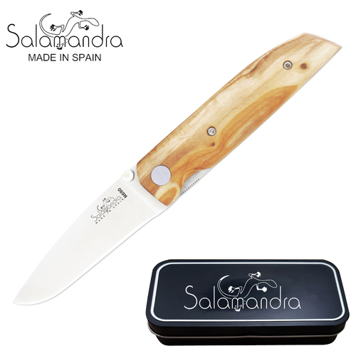 Salamandra Olive Wood Pocket Knife 171mm - A170013