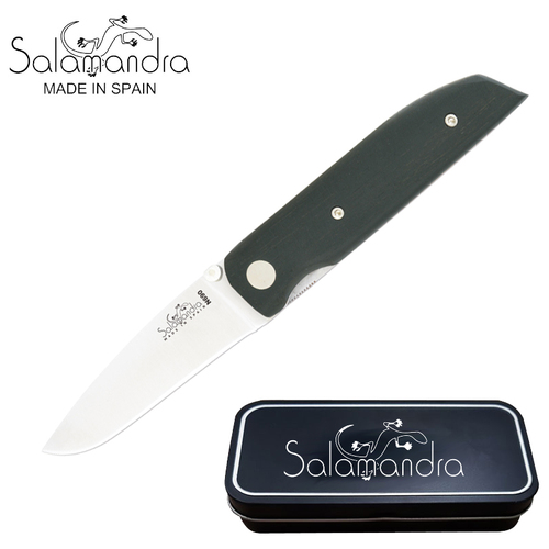 Salamandra Ebony Wood Pocket Knife 171mm - A170113