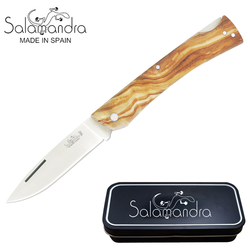 Salamandra Olive Wood Pocket Knife 175mm - A180011