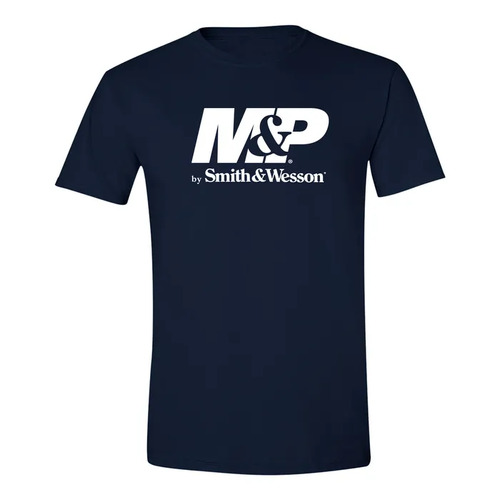 Smith & Wesson M&P Authentic Logo Tee - Navy - L