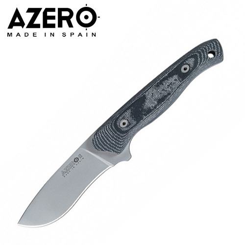 Azero Micarta Handle Knife w Molle Sheath - 230mm - A212222