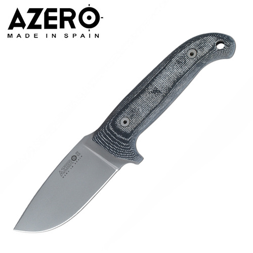 Azero Micarta Handle Knife w Molle Sheath - 240mm - A213222
