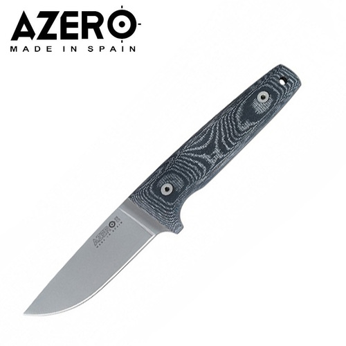 Azero Micarta Handle Knife w Molle Sheath - 225mm - A214222
