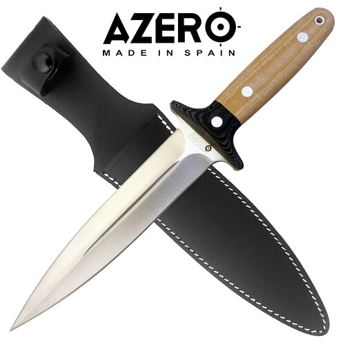 Azero Double Edge Pig Sticker Hunting Knife DE - A237221