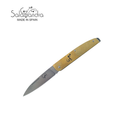 Salamandra Brass Handle Pocket Knife - 175mm - A306001
