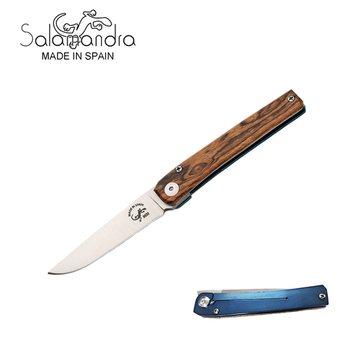 Salamandra Bocote Wood Pocket Knife 160mm - A310053