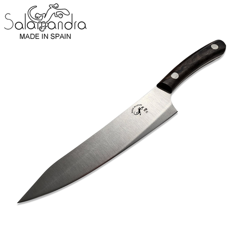 Salamandra Ziricote Wood Chef's Knife - 330mm - A418