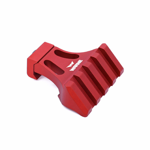 Warne Picatinny Side Mount Adapter 45 Degree - Red - A645R